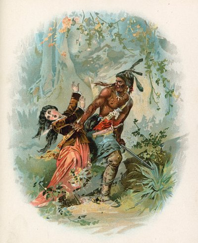 Illustration für Der letzte Mohikaner von North American